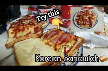 KOREAN STREET SANDWICH | Easy | MyOwnVersion |