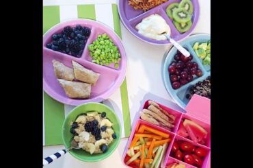 Healthy lunch ideas for Toddlers with “Pottery Barn kids”