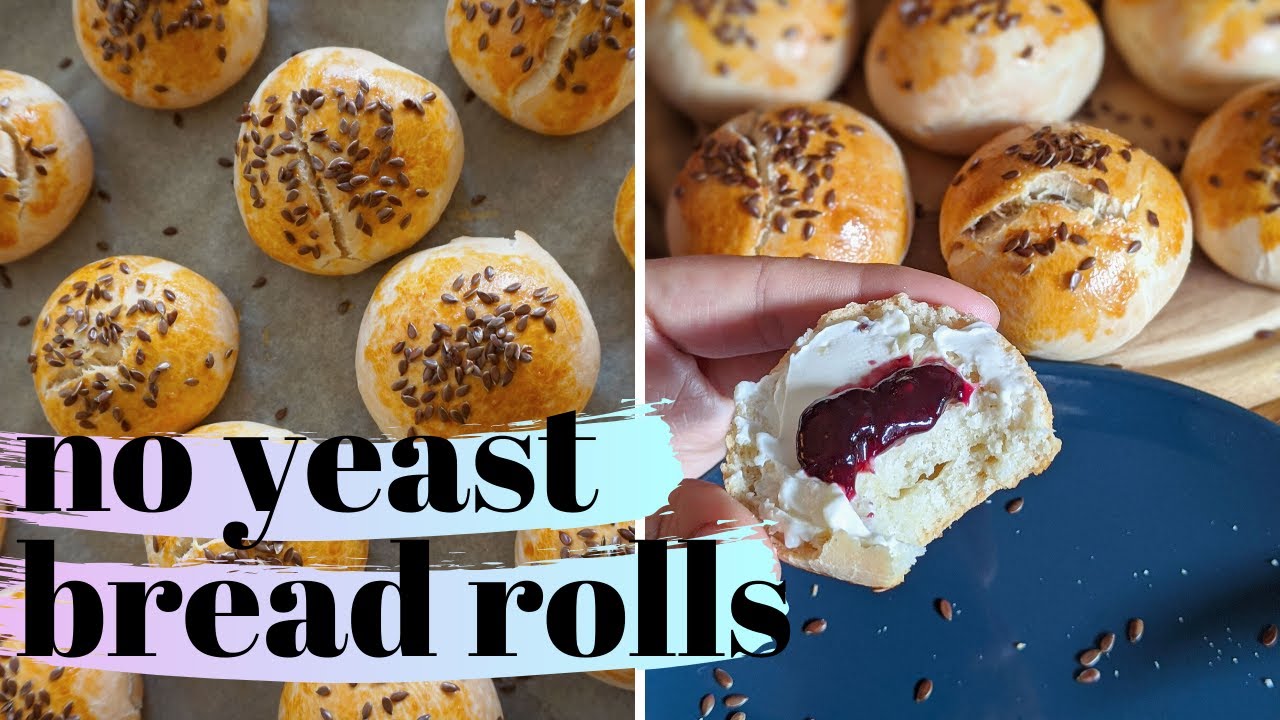 Quick Bread Rolls Without Yeast – We made it with my son Quick Bread Rolls Without Yeast - We made it with my son