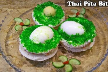 Thai Pita Bites | How to Make Kids Healthy BreakFast Recipe By | Kitchen With Farah