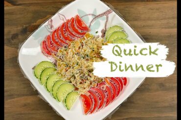 How I Make the Quick Dinner.