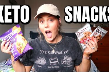 KETO SNACKS HAUL 2020 / BEST LOW CARB SNACKS / DANIELA DIARIES