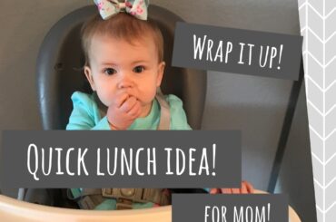 QUiCK & HEALTHY LUNCH iDEA | WRAP iT UP!