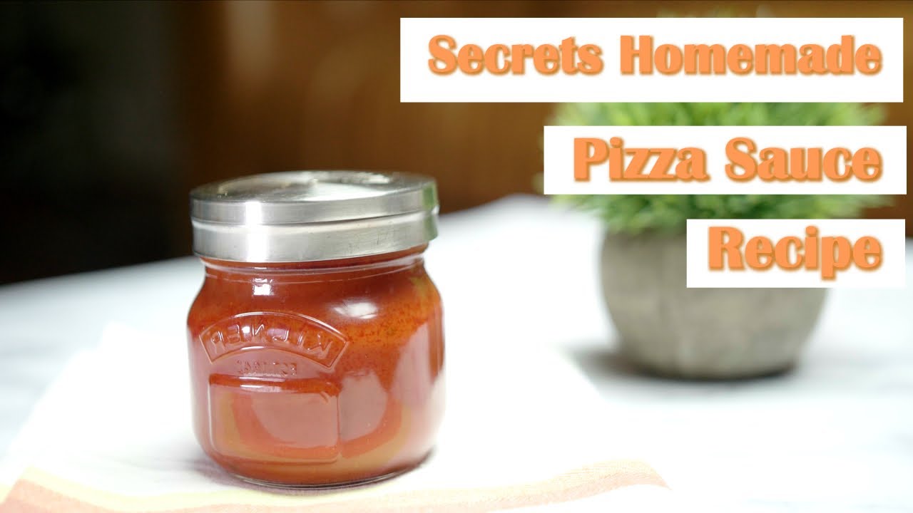 My Secret Pizza Sauce Recipe | A Quick and Easy Pizza Sauce Recipe My Secret Pizza Sauce Recipe | A Quick and Easy Pizza Sauce Recipe