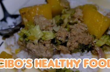 CIBO'S HEALTHY FOOD | BROCOLI + KALABASA + COCO AMINOS + SESAME SEEDS 🍲😋😁