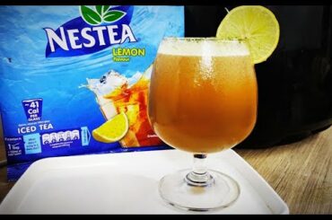 How To Make Lemon Iced Tea | Low Calories Drink | Easy Recipe of Lemon Iced Drink | Easy Lemon Drink