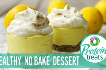 Lemon Dessert No Bake Weight Loss Recipe (Sugar-Free & Gluten-Free) Protein Treats by Nutracelle