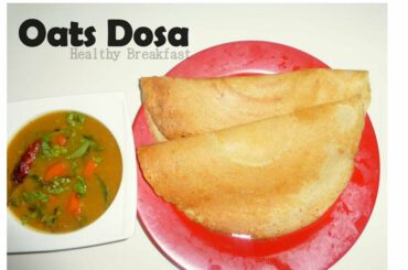 super crispy oats dosa in tamil with less rice | Healthy weight loss recipe | DeepsTamilkitchen|
