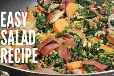 Simple and Healthy Salad Recipe ||മുളപ്പിച്ച പയർ കൊണ്ടൊരു സാലഡ് റെസിപ്പി