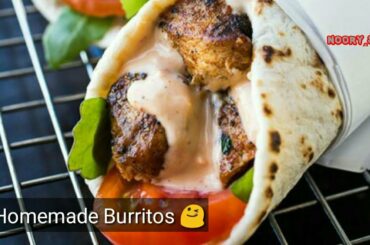 Homemade Burritos | Super Tasty and Quick  Kids Healthy dinner ideas