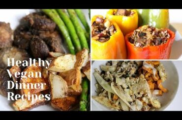 Healthy eating | vegan dinner ideas ( lots of veggies!)