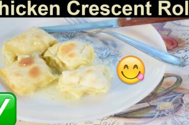 Healthy Dinner Ideas: How to Make Chicken Crescent Rolls Healthy Dinner Ideas