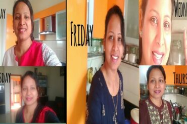 5 days breakfast and lunch ideas  || Monday to Friday Cooking Routine  || Ani's Castle Tamil