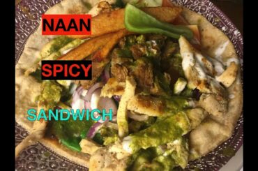 NAAN SPICY SANDWICH / EASY COOK / CLIVE DEV