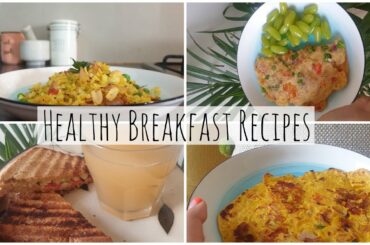 Healthy Breakfast Recipes Mon-Friday | Weight loss Breakfast Recipes | Indian Breakfast |