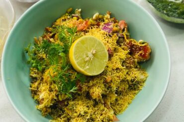 Matki Bhel #Matkibhel #Proteinrecipes #Dietrecipes #Mothbeans #Healthyrecipes #chatrecipes