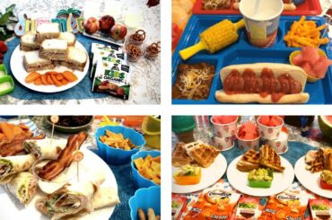 EASY Lunch Ideas / School Lunches / Spring Break Food