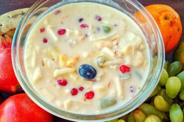 HOLI Special FRUIT KHEER recipe | Quick Healthy dessert recipe