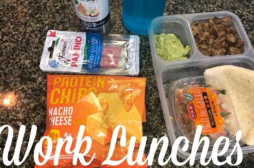 Work Lunches I Lunch Ideas I March 2-6