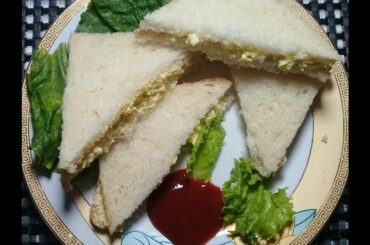 Egg Sandwich,Egg Butter Sandwich By Food World