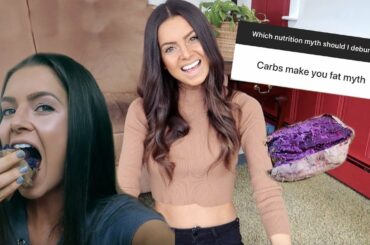 HOW I MAKE MY SWEET POTATOES & BUSTING NUTRITION MYTHS | Did Carbs Make Me Fat?