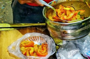 Very Tasty & Healthy Food masala Tomato |  Indian street food Kolkata
