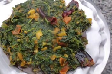 #cook10 #villagestyle   Village Style Methi Palak Ki Sabji | By Cook 10