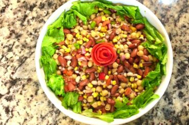 HEALTHY MEXICAN BEAN SALAD