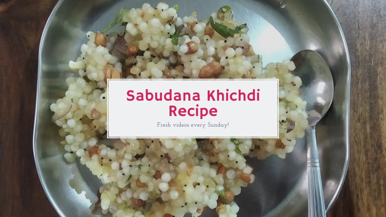 Sabudana Khichdi Recipe | Quick Easy and Healthy Indian Breakfast Recipe Idea | Weightloss Breakfast Sabudana Khichdi Recipe | Quick Easy and Healthy Indian Breakfast Recipe Idea | Weightloss Breakfast