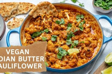Indian Butter Cauliflower (Vegan / Whole 30 / Paleo Recipe) | Blondelish