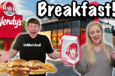 TRYING EVERY WENDY'S BREAKFAST ITEM!