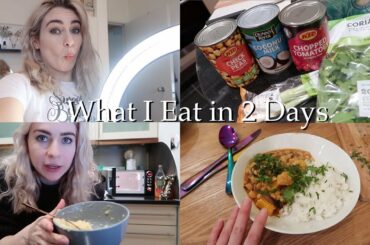 WHAT I EAT IN 2 DAYS!