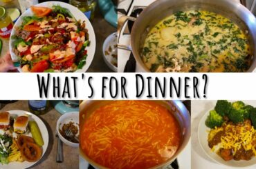 WHAT'S FOR DINNER? | BUDGET FRIENDLY MEAL IDEAS | CLEANING OUT MY FRIDGE MEAL IDEAS |  Crystal Evans
