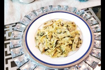 10 MINUTES DINNER IDEA||COSTCO||CHICKEN  ALFREDO