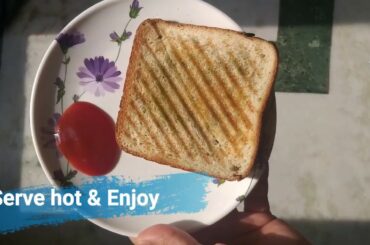 Easy Paneer Sandwich / Cottage Cheese Sandwich - Quick Snack for Hostlers / Bachelors