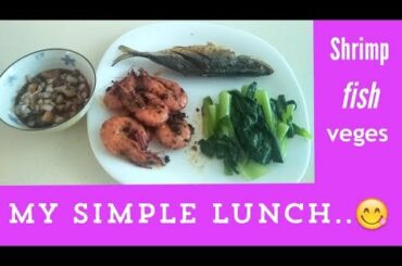 SIMPLE LUNCH+my favorite prawn+Shout Out|michelle