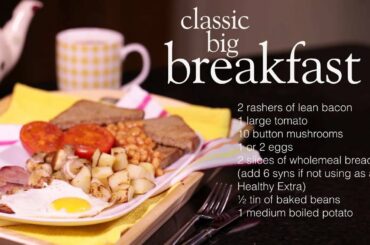Slimming World Syn-free classic cooked breakfast recipe - FREE