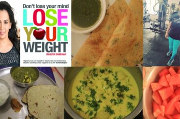 I tried Rujuta Diwekar diet plan for week13 with healthy recipes| Lost 8kgs weight in 1month