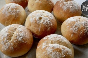 Homemade Crusty Bread Rolls | Eggless Bread Rolls Recipe | How to make Bread at Home