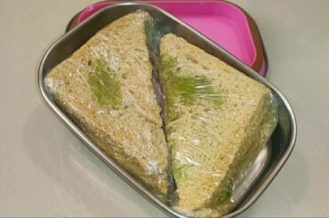 Kids School Tiffin Box Recipe~Multi-grain Veg Sandwich~सफर-बच्चो के टिफ़िन-ऑफिस टिफ़िन के लिए सैंडविच