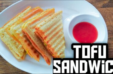 Grilled Tofu Sandwich Recipe | Healthy & Tasty Indian Breakfast Recipe |