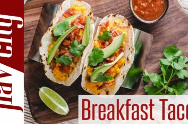 How To Make Paleo Breakfast Tacos w/ Cashew Tortillas, Pasture Raised Eggs & Bacon
