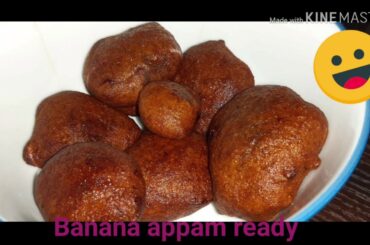 INSTANT WHEAT BANANA SWEET APPAM/ Healthy 5minute evening snacks/kids recipe/ vadai/kerala fries