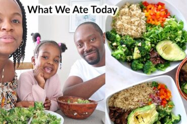 What We Eat in a Day | Easy & Healthy Vegan Meal ideas [High Raw]