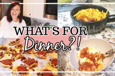 WHAT'S' FOR DINNER 🧀🥕🥣 | BUDGET FRIENDLY DINNER IDEAS | EASY MEAL IDEAS | 2020