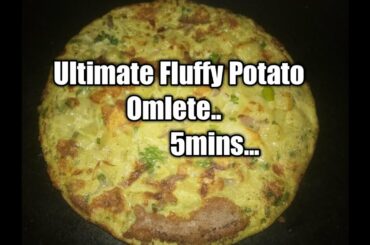 Mouthwatering Potato & Egg Omlete receipe in Tamil within 5mn/Perfect Egg simple breakfast recipes/