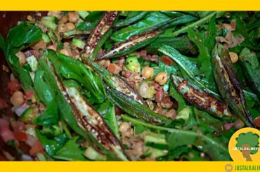 HEALTHY VEGAN DANDELION GREENS SALAD!!