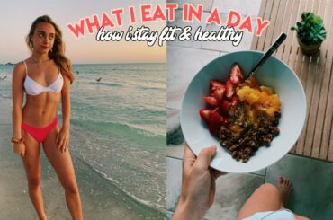 WHAT I EAT IN A DAY | Vegetarian & Healthy!