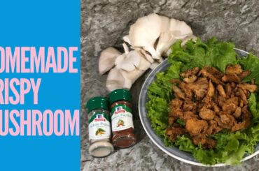 Homemade Crispy Mushroom | Easy, Healthy & Guilty Free Snacks | Lenten Season | Mrs Pia Magpantay