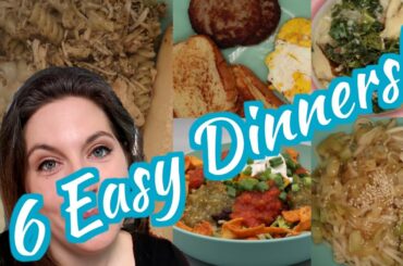 What's for Dinner!? (6 Meals!!) Family & Budget Friendly